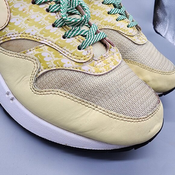 Nike Air Max 1 CJ0609-700 Lemonade Size 7 Women’s Shoes Used Rare 2020 - Picture 8 of 12